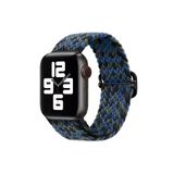 Fogy Watch 3 4 5 6 7 8 Se 9 38 40 41mm ile Uyumlu Kordon Örgü Tokalı Kordon, Yeşil-Mavi-Siyah