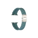 Fogy Watch 5-6-7-8-9 42mm 44mm 45mm ile Uyumlu Soft Ve Pürüzsüz Bir Yüzeye Sahiptir Kordon, Açık Yeşil