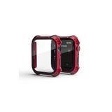 Fogy Watch 7 41mm ile Uyumlu Kasa Ve Ekran Koruyucu 360 Derece Tam Koruma Gard 10, Kırmızı