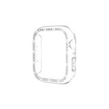 Fogy Watch 7 41mm ile Uyumlu Taşlı Kasa Ve Ekran Koruyucu 360 Tam Koruma Kılıf, Şeffaf