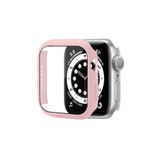 Fogy Watch 7 45mm ile Uyumlu Kasa Ve Ekran Koruyucu 360 Tam Koruma Kılıf, Pembe