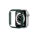 Fogy Watch 7-8 45mm ile Uyumlu Kasa Ve Ekran Koruyucu 360 Tam Koruma Kılıf, Koyu Yeşil