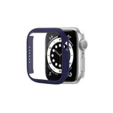 Fogy Watch 8 45mm ile Uyumlu Kasa Ve Ekran Koruyucu 360 Tam Koruma Kılıf, Lacivert
