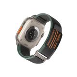 Fogy Watch 9 8 7 6 5 4 3 Serisi 38-40-41mm ile Uyumlu Trail Loop Esnek Spor Kordon, Siyah-Gri