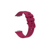 Fogy Watch Fit 2 ile Uyumlu Silikon Kordon Yumuşak Ve Pürüzsüz Klasik (Saat Değildir), Mürdüm