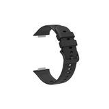 Fogy Watch Fit 2 ile Uyumlu Silikon Kordon Yumuşak Ve Pürüzsüz Klasik (Saat Değildir), Siyah