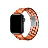 Fogy Watch Nike 40mm ile Uyumlu Sert Transparan Premium Kordon+Kasa Koruma, Turuncu