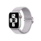 Fogy Watch T500 Ultra 3 4 5 6 7 8 9 Se 42 44 45 49 Mm ile Uyumlu Kordon Örgü Tokalı Kordon, Beyaz