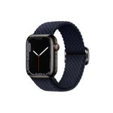 Fogy Watch T500 Ultra 3 4 5 6 7 8 9 Se 42 44 45 49 Mm ile Uyumlu Kordon Örgü Tokalı Kordon, Midnight