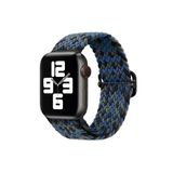 Fogy Watch T500 Ultra 3 4 5 6 7 8 9 Se 42 44 45 49 Mm ile Uyumlu Kordon Örgü Tokalı Kordon, Yeşil-Mavi-Siyah