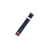 Fogy Watch Ultra 9 8 7 6 5 4 3 Serisi 42-44-45-49mm ile Uyumlu Trail Loop Esnek Spor Kordon, Mavi-Turuncu