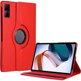 Fogy Xiaomi Redmi Pad 6gb 128GB 10.6"uyumlu 360 Dönebilen Standlı Kapaklı Tablet Kılıfı - Kırmızı