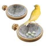 FOIBURELY 2 Takım Kuş Yuvası Kanarya Kanarya Kanarya Kanaviçe Papağan Yuvası Keçeli (11,4 cm)
