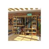 Fokai Wood Glória - Açık Ahşap El Yapımı Gardırop