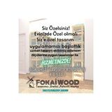 Fokai Wood Tudo - Açık Ahşap Giyisi Odası Raf Sistemi