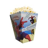FOKUL Spider Man Örümcek Adam Mısır Kutusu 8 Adet Doğum Günü Konsept