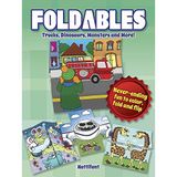 Foldables -- Trucks, Dinosaurs, Monsters and More!: Never-Ending Fun to Color, Fold and Flip by Manja Burton (2016-05-18)