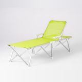 Foldzen Katlanabilir Şezlong, Pratik Çantalı Alüminyum Şezlong, Neon Yeşil