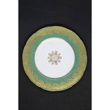 Foley Bone China Ingiliz Yeşil Porselen Antika Tatlı Tabağı 15 cm - Asker Yeşili