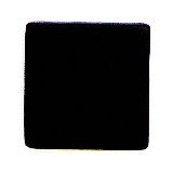 Folia 10x10 mm 45 g Siyah Mozaik Transparan