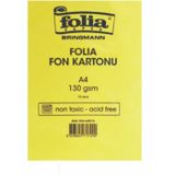Folia 130GSM A4 10 Renk 10 Tabaka Fon Kartonu