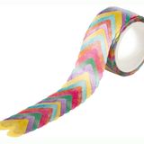 folia 26503 - Washi Çıkartma, Kalpler renkli, önceden kesilmiş pirinç kağıdından kalıp, rulo halinde 200 adet - süsleme ve dekorasyon için ideal