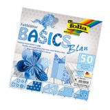 Folia 464/2020 Origami Kağıdı Basics Mavi 80 G 20X20Cm 50 Yaprak, 20X20Cm 50 Yaprak