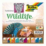 Folia 495-1515 Vahşi Hayat 50 Yaprak 15x15 cm Origami Kağıdı
