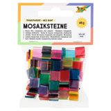 Folia 57209 10x10 mm 190 Adet Karışık Renk Mozaik Transparan