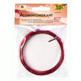 Folia 79620 Aluminyum 5 m Kırmızı Tel