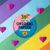 folia 89810 – Premium Broşürler, 70 g/m², Basic, 10 x 10 cm, 10 farklı renkte 100 yaprak, el işi, süsleme ve dekorasyon için