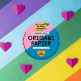 folia 89820 – Premium Broşür Yaprakları 70 g/m², Basic, 20 x 20 cm, 10 farklı renkte 100 yaprak, el işi, süsleme ve dekorasyon için