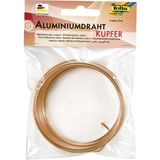 Folia Alüminyum Tel 2 Mm. x 5 Metre Altın