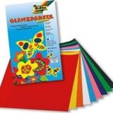 Folia Glanzpapier Parlak Elişi Kağıdı 10 Renk 18.5x29.5 cm.