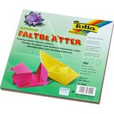 Folia Origami Kağıdı 70 Gr. 20X20 Cm. 10 Renk 100'LÜ Paket