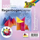 Folia Origami Kağıdı Gökkuşağı 15x15 cm 100 Adet 100 gr