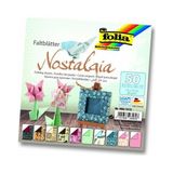 Folia Origami Kağıdı Nostalji 15X15 Cm 50 Li 50 Desen