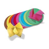 Folia Yuvarlak Origami Kağıdı 10 Renk 500 Adet 18 Cm. Çap