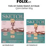 Folix Art Sketch Book 90 gr 50 Yaprak Çizim Defteri