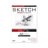 Folıx Sketch Multiart A3 150 gr Eskiz Defteri 25 Yaprak Sketchbook