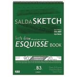 Folix Sketchbook B3 Salda 34,5x49,5 cm 90 gr 20 Yaprak Spiralli Eskiz Defteri