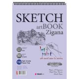 Folix Sketchbook Zigana A5 Spiralli 150 gr 60 Yaprak Eskiz Defteri