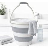 Follow Me Bursev Katlanır Su Kovası 12 Litre - Beyaz - 12 lt