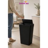 Follow Me Sensörlü Çöp Kovası 50LT Siyah - 50 lt