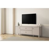Folt Beige Tv Sehpası - Bej