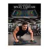 Folveit Büyük Şınav Tahtası Çalışma Platformu Aleti Barları Push-up Kondisyon Fitness Spor