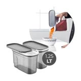 Foly Life 1.2 lt Kızaklı Kapaklı Saklama Kabı