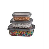 Foly Life Foly Peggy 3 lü Saklama Kabı 400ml-670 ml-1,2 LT - 1 Adet