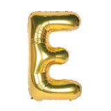 Folyo Balon E Harfi Helyum Balon 16 İnch (GOLD)