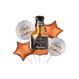 Folyo Balon Happy Birthday Perfection 5 'Li Set